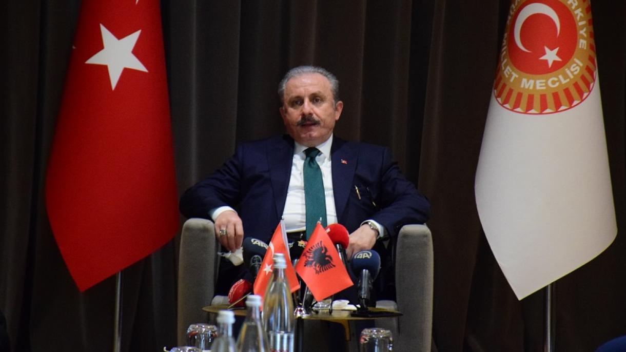 پیام رئیس مجلس ترکیه به مناسبت روز گرامیداشت یاد و خاطره شهدای بالکان