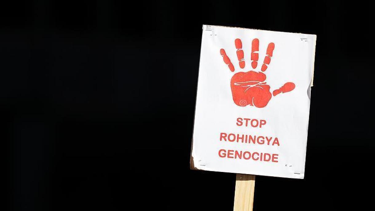 تظاهرات مقابل کاخ سفید در حمایت از مسلمانان میانمار