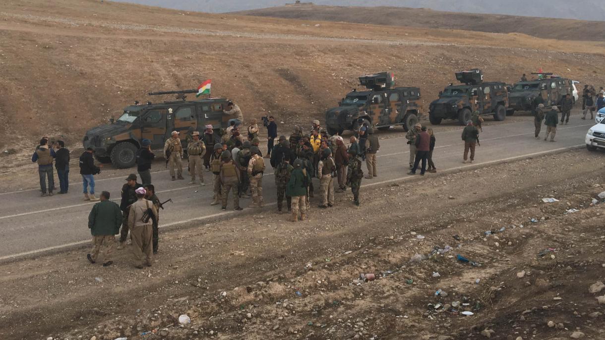 伊拉克民兵开始清除贝西卡城镇的达伊莎恐怖组织