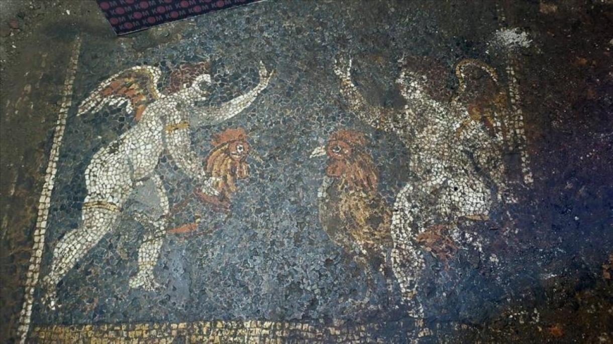 Une mosaïque vieille de 2 700 ans découverte dans l'ouest de la Turquie