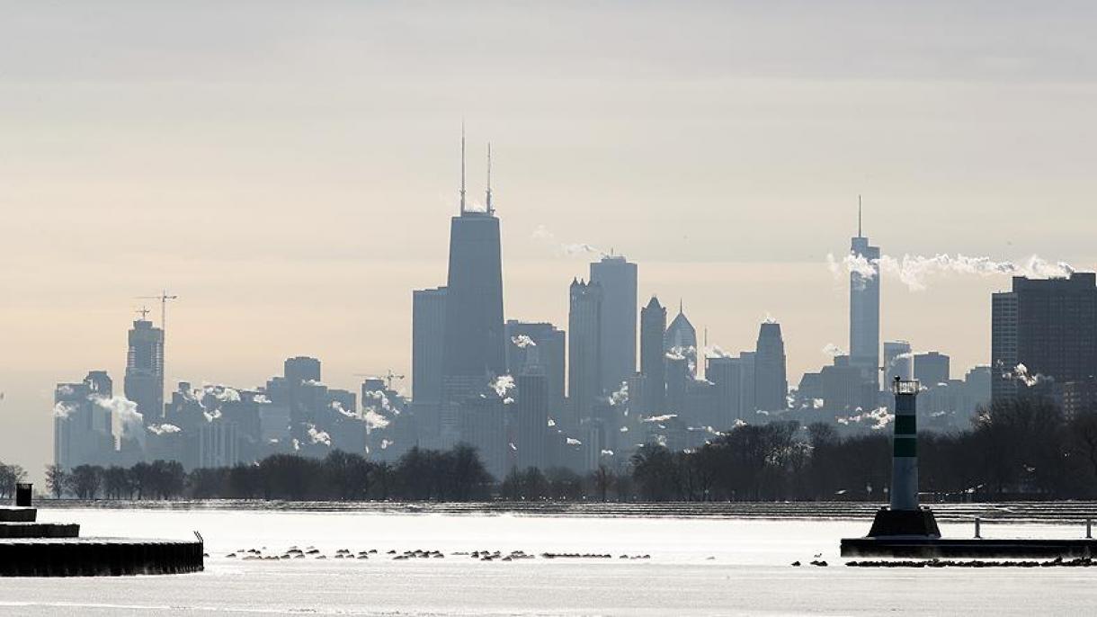 خطر یخبندان در شیکاگوی آمریکا