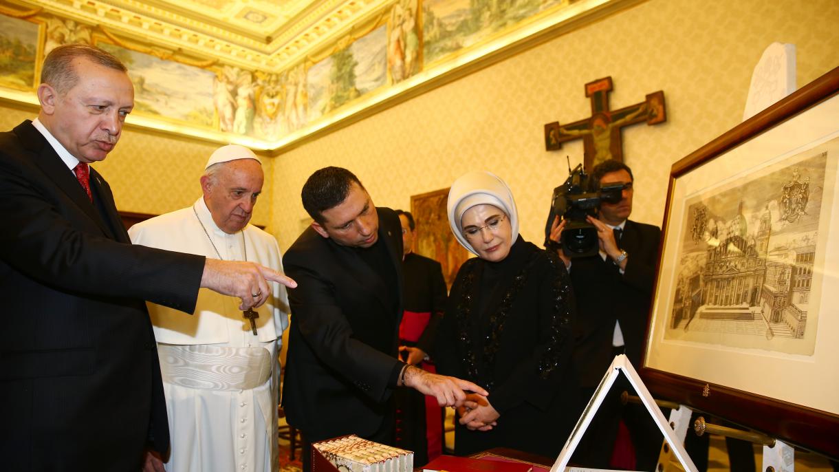 Президент Режеп Тайып Ердоғанның Ватикан сапары