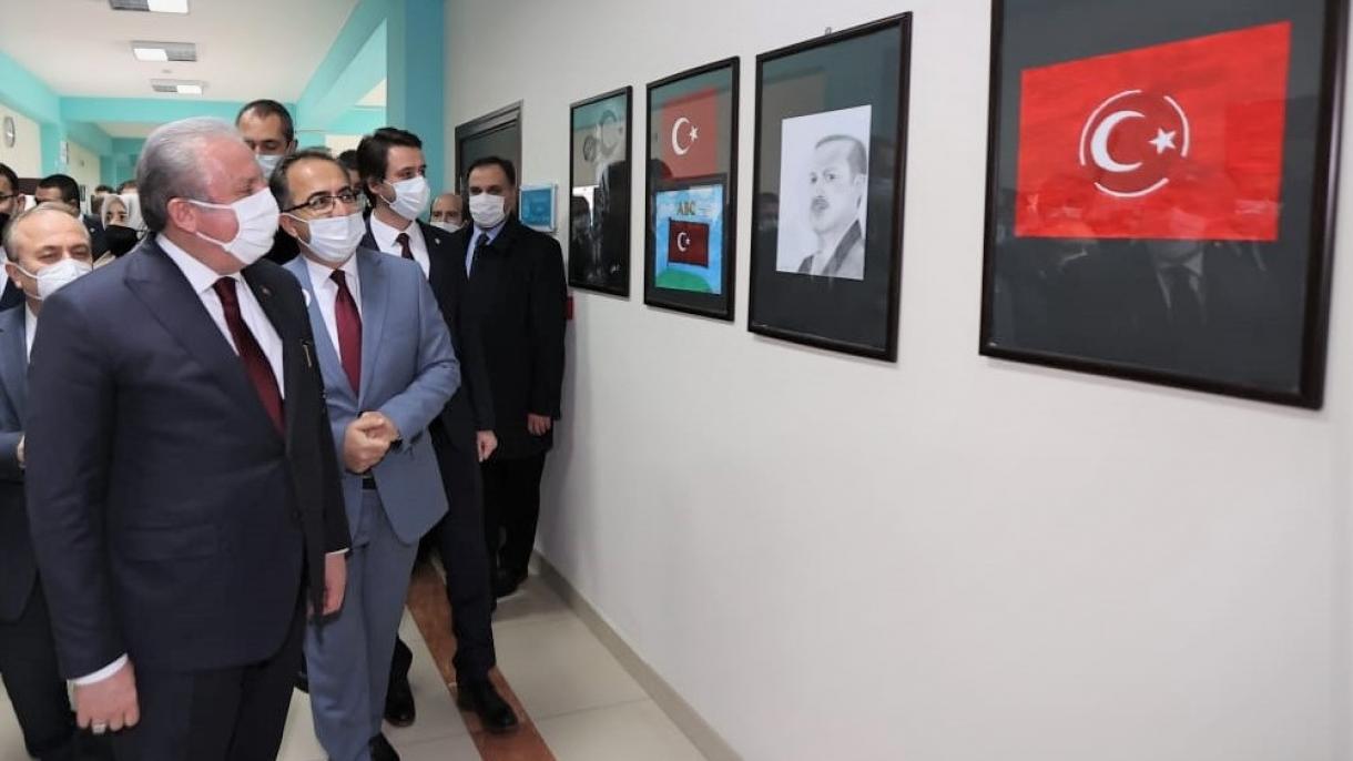 Meclis Başkanı Mustafa Şentop Kuzey Makedonya Maarif Okulları2.jpg