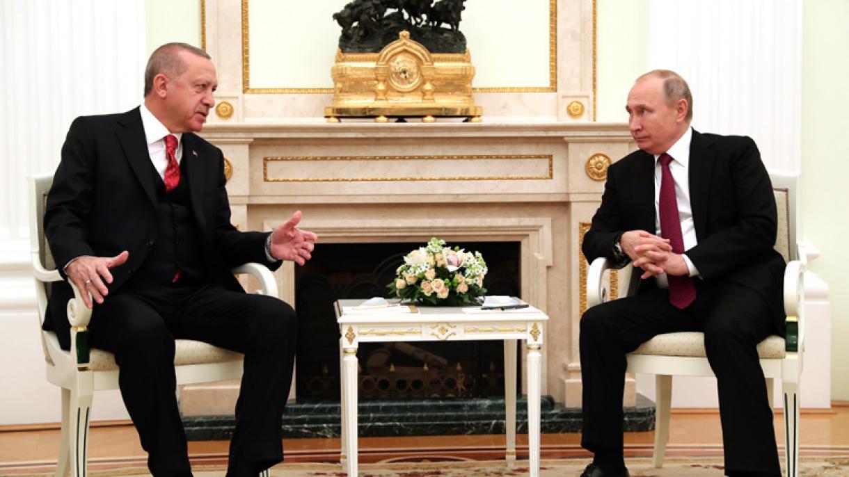 Эрдоган Путин менен жолукту