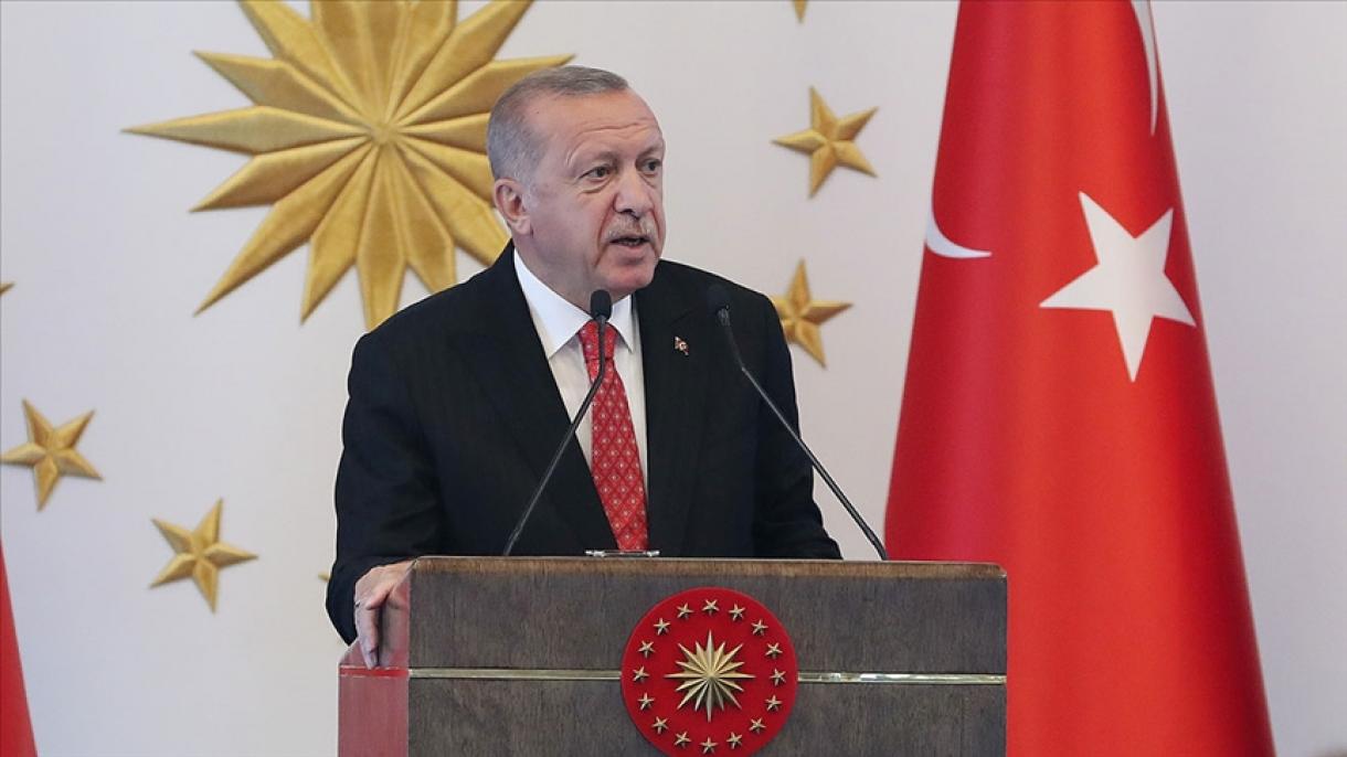 Erdoğan elnök a Bartın-Kurucaşile út megnyitóján mondott beszédet