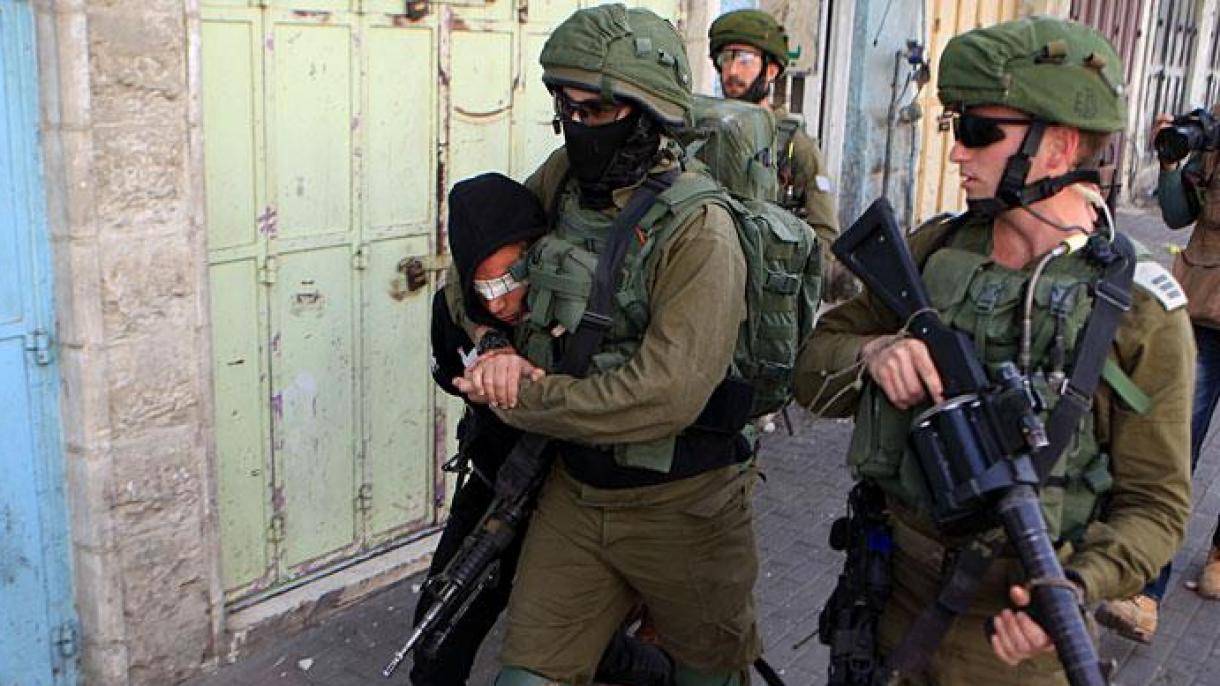 اسرائیلی فوج کی ظالمانہ کاروائیاں جاری،8 فلسطینوں کو پکڑ کر لے گئی
