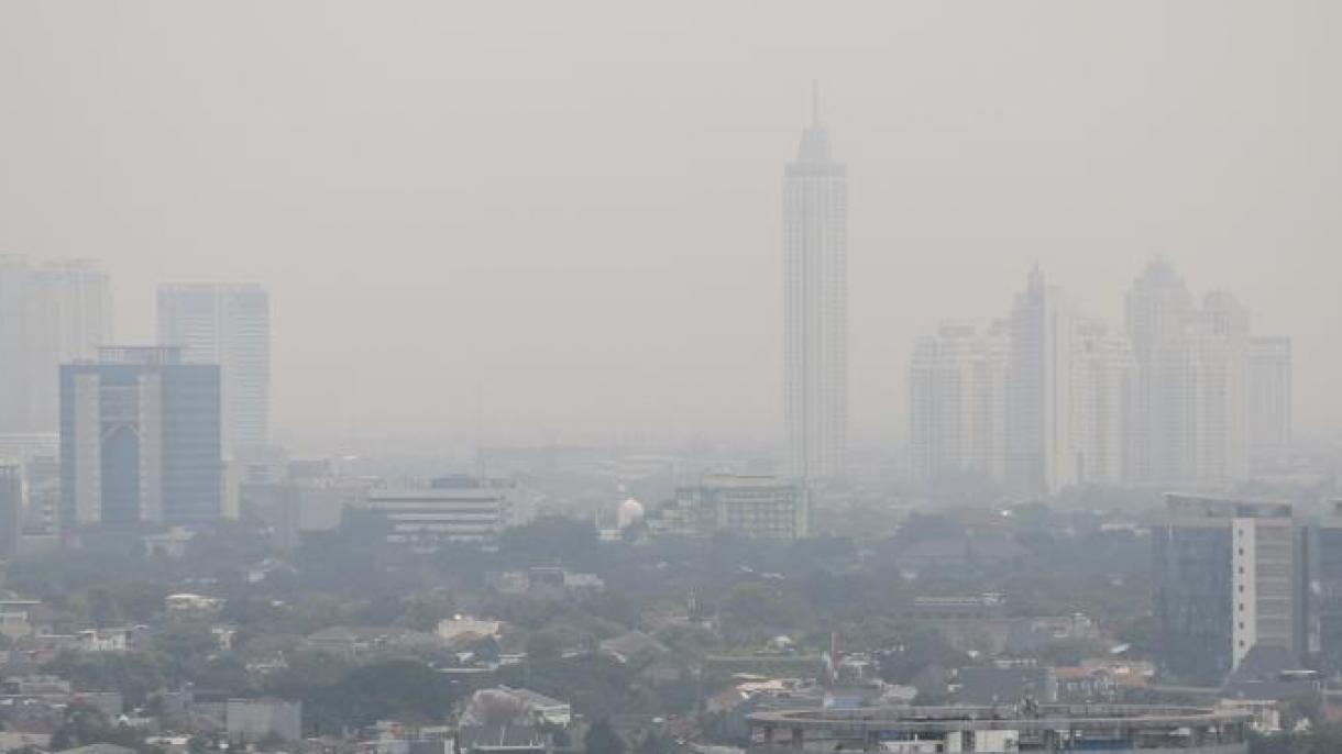 雅加达被列入世界空气污染名单前列