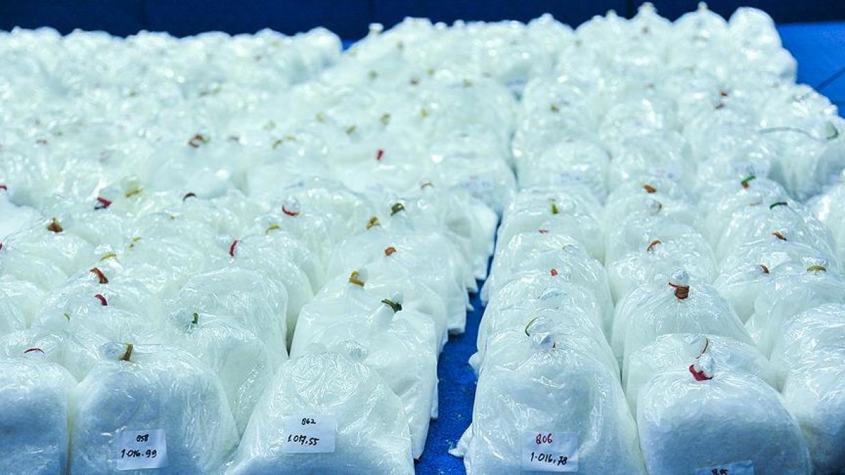 کشف ده‌ها تن مواد مخدر توسط چین