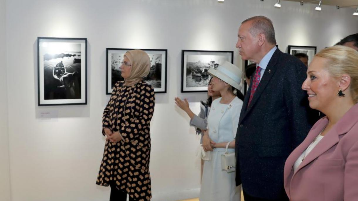 Erdogan abriu a exposição de Ara Güler