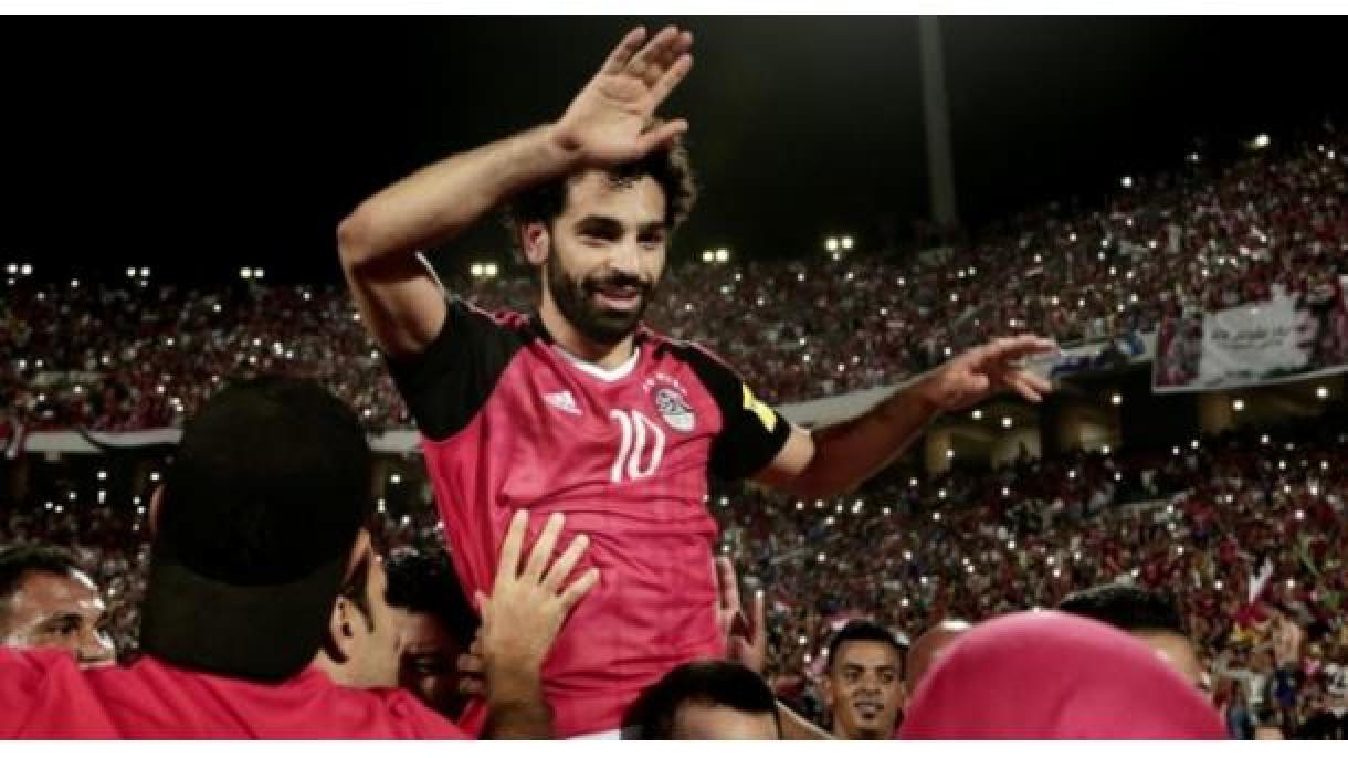 محمد صلاح در کادر جام جهانی فوتبال 2018 جای گرفت