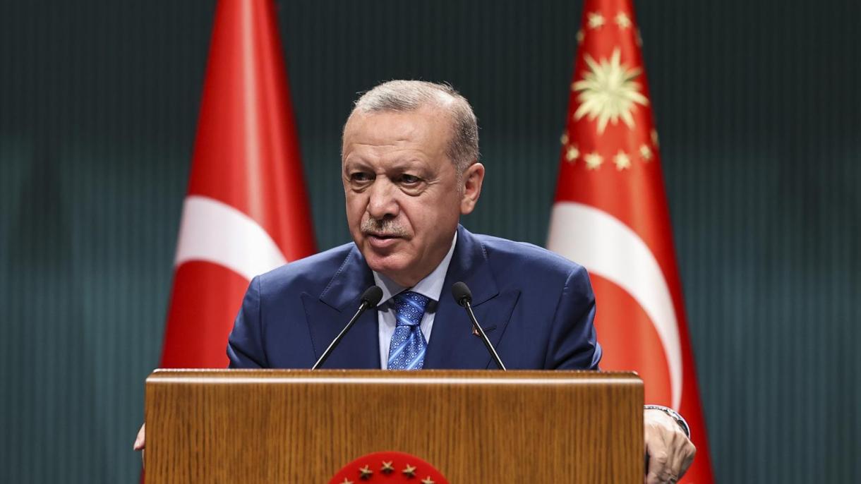 Эрдоган: «Сел жана өрттөн жабыр тарткандардын чыгымдарын мамлекет калыбына келтирет»