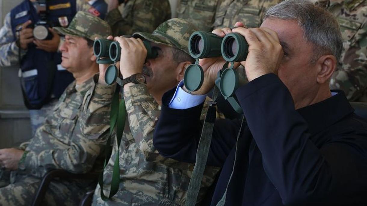 Türkiyə-Azərbaycan birgə təlimlərində “Yüksək Səviyyəli Müşahidəçi Günü” keçirilib