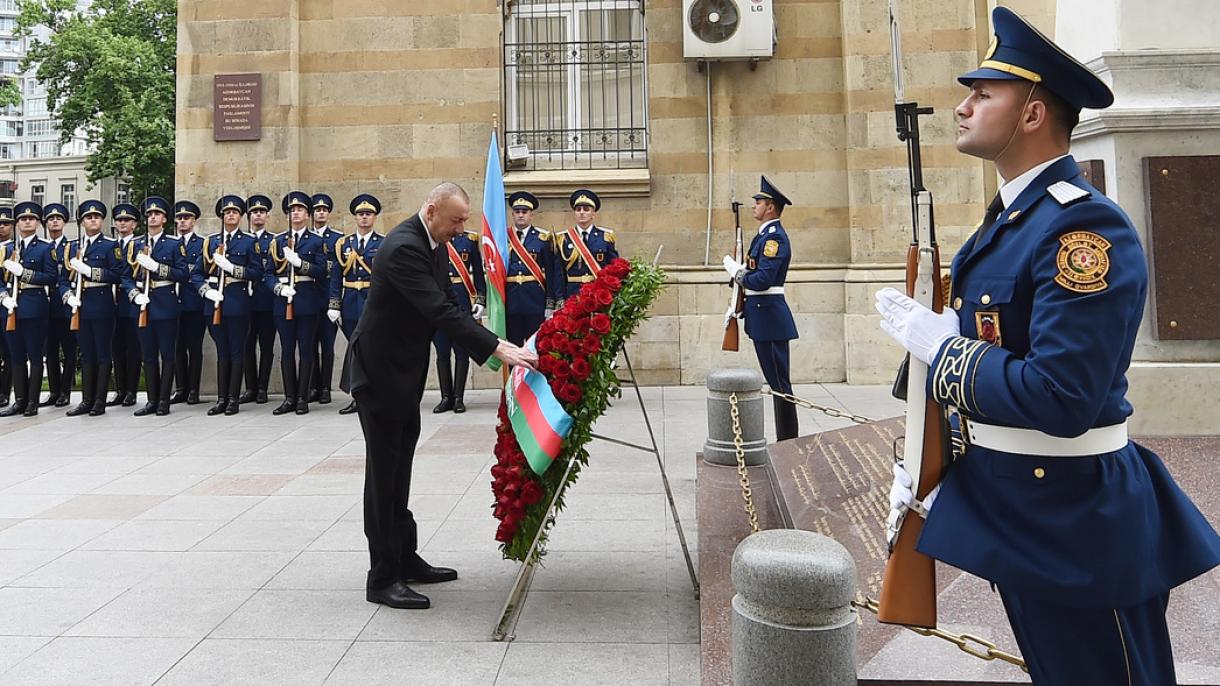 Azərbaycanda 28 May – Respublika Günü münasibətilə keçirilən rəsmi mərasimlər