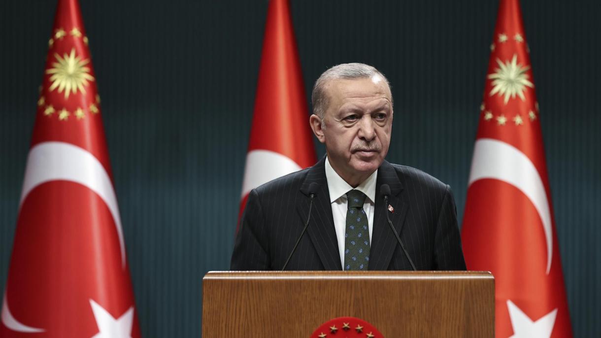Prezident Erdogan Ministrler kabinetiniň mejlisinden soň beýanat berdi