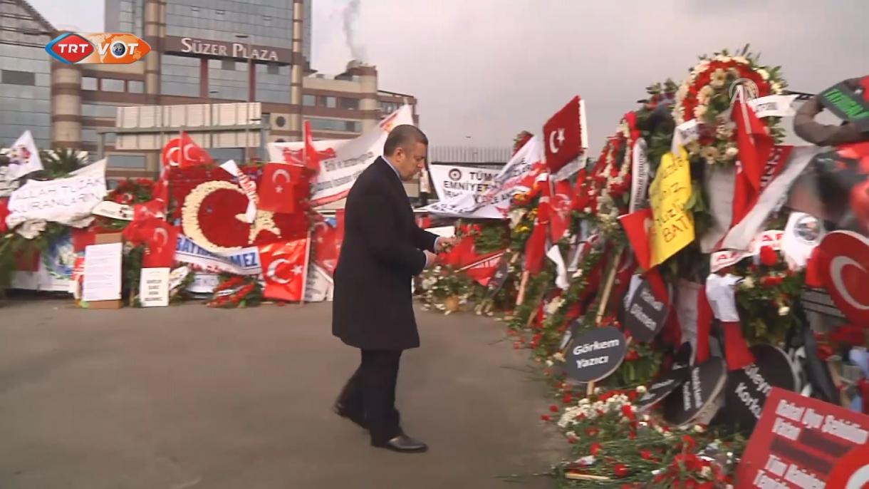 گىرۇزىيە باش مىنىستىرى شېھىتلەر ئېگىزلىكىنى زىيارەت قىلدى