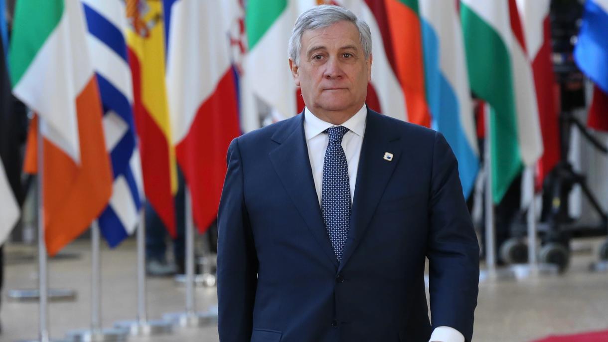 Kryetari i PE-së, Antonio Tajani bën thirrje për heqjen e rrethimit të Gutës Lindore