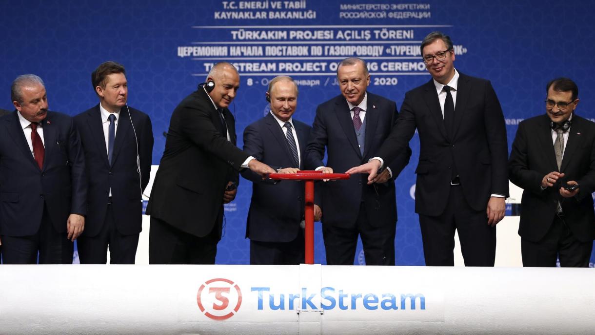 "Türk axını" qaz kəmərinin açılış mərasimi keçirildi