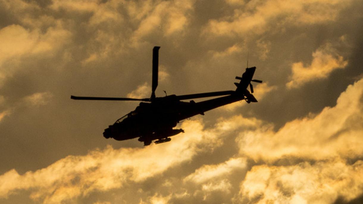 در پاکستان هلیکوپتر نظامی سقوط کرد