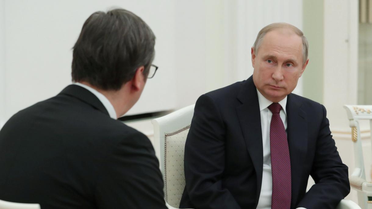 Putin - Vuçiç söyläşüe