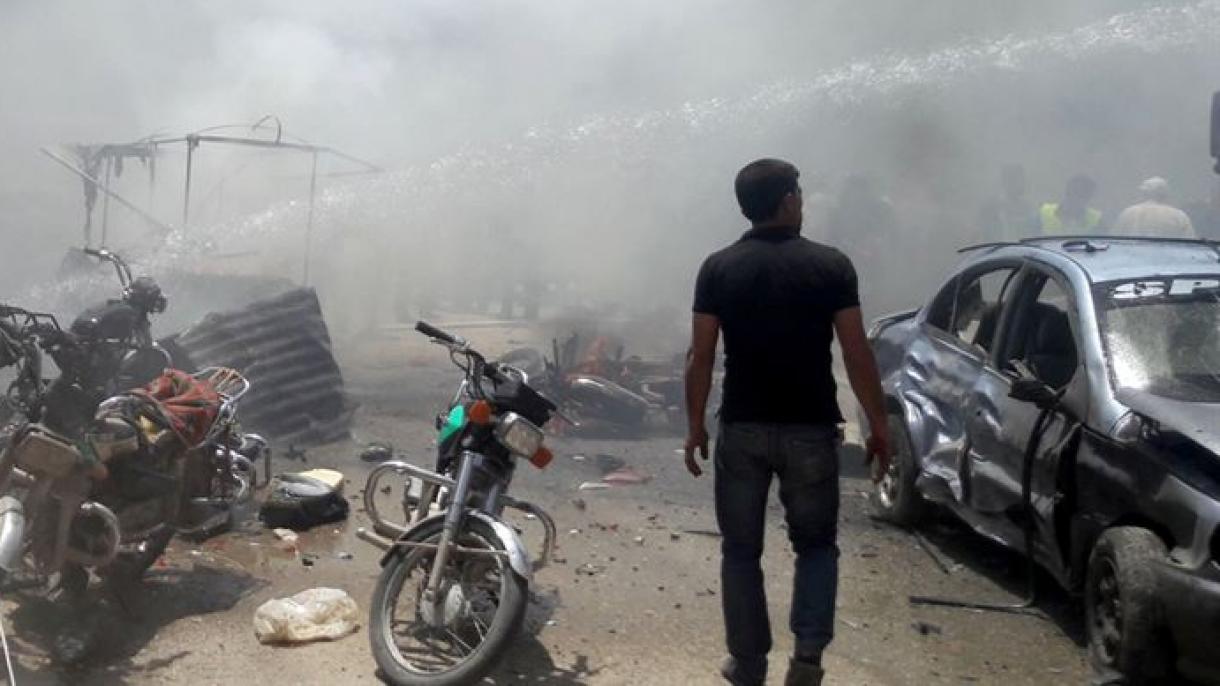Ataques terroristas en las zonas de Operaciones Fuente de Paz y Escudo del Éufrates