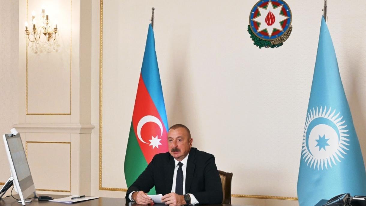 Aliyev:"Ozarbayjon zamini bo’lgan Zangezur turkiy dunyo o’rtasida birlashtiruvchi ro’l o’ynaydi"