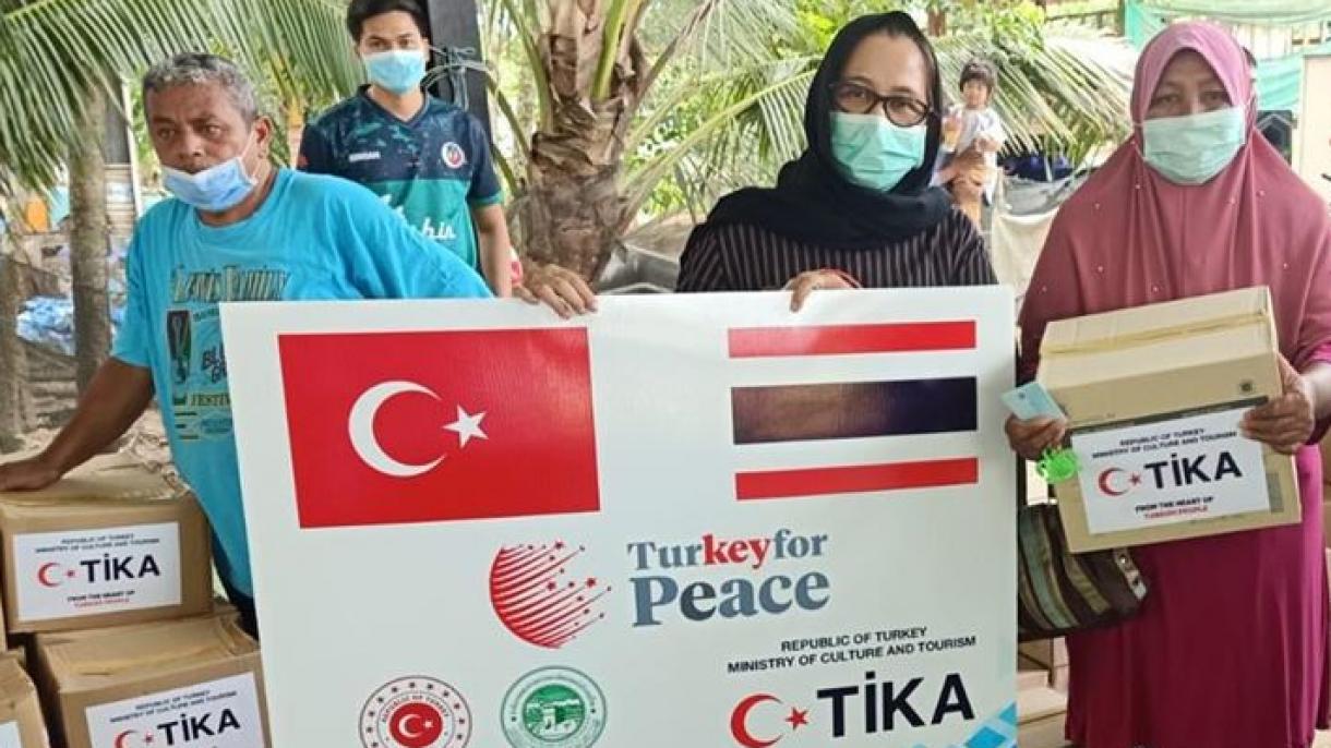 TIKA ayuda las familias necesitadas en el sur de Tailandia