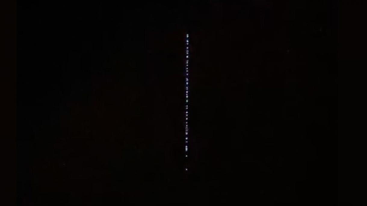 ماهواره‌ استارلینک از آسمان اسپارتا عبور کرد