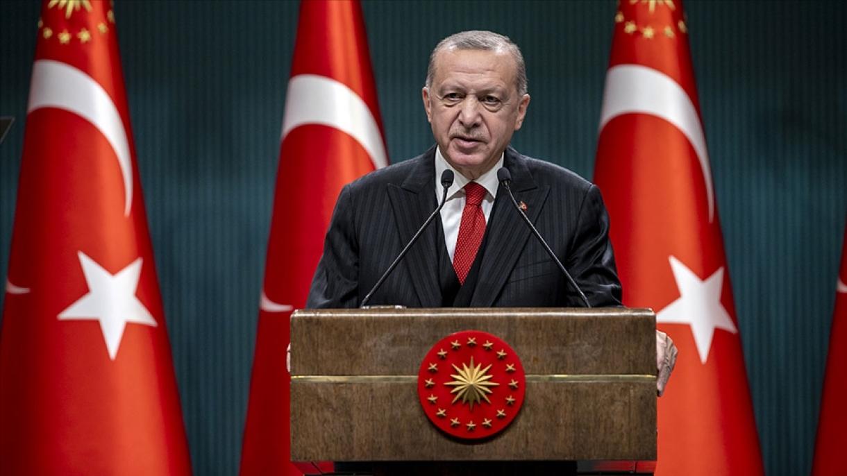 Rәcәb Tayyib Әrdoğan rәsmi ‘‘Telegram’’ vә ‘‘BİP’’ sәhifәlәrindә paylaşım edib