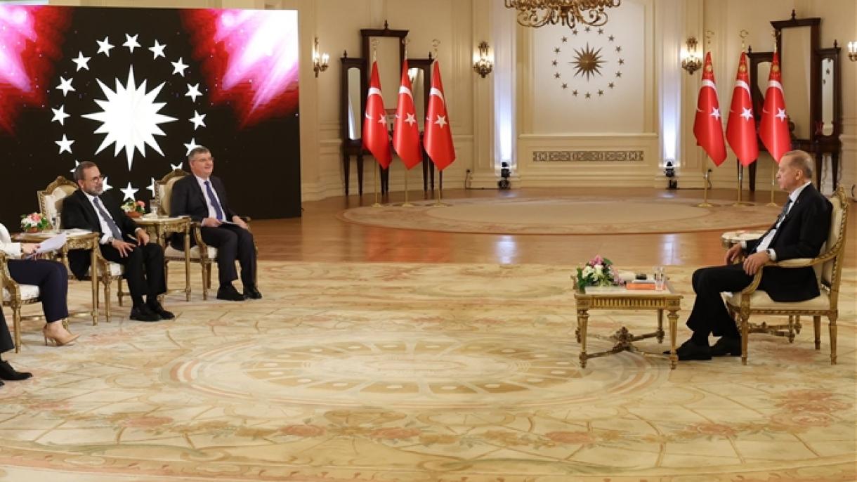 جمهور باشقانی اردوغان : "وطنداش‌لار قارا دنیز گازی‌نین فایدا‌لارینی گوره جکلر"