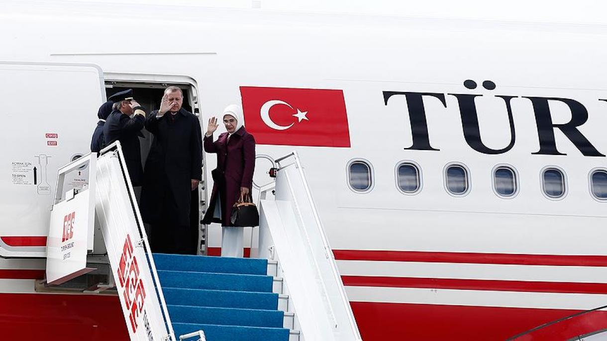 رجب طیب اردوغان رئیس جمهوری ترکیه رهسپار امریکا شد