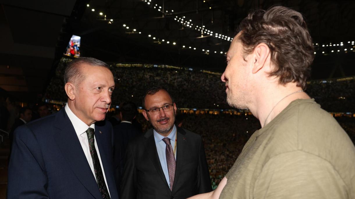 Il presidente Erdogan partecipa alla cerimonia di chiusura della Coppa del Mondo FIFA 2022