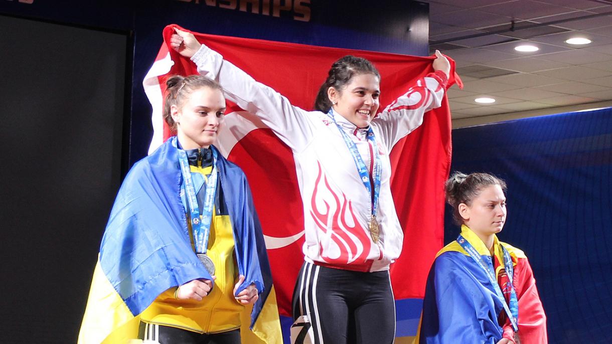 Törek sportçısı - Awrupa çempionı