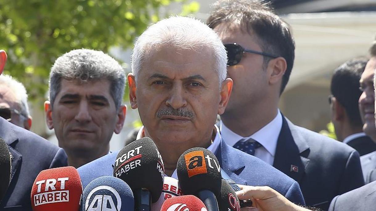 Primer ministro Yıldırım pide otra vez la anulación del referéndum del 25 de septiembre
