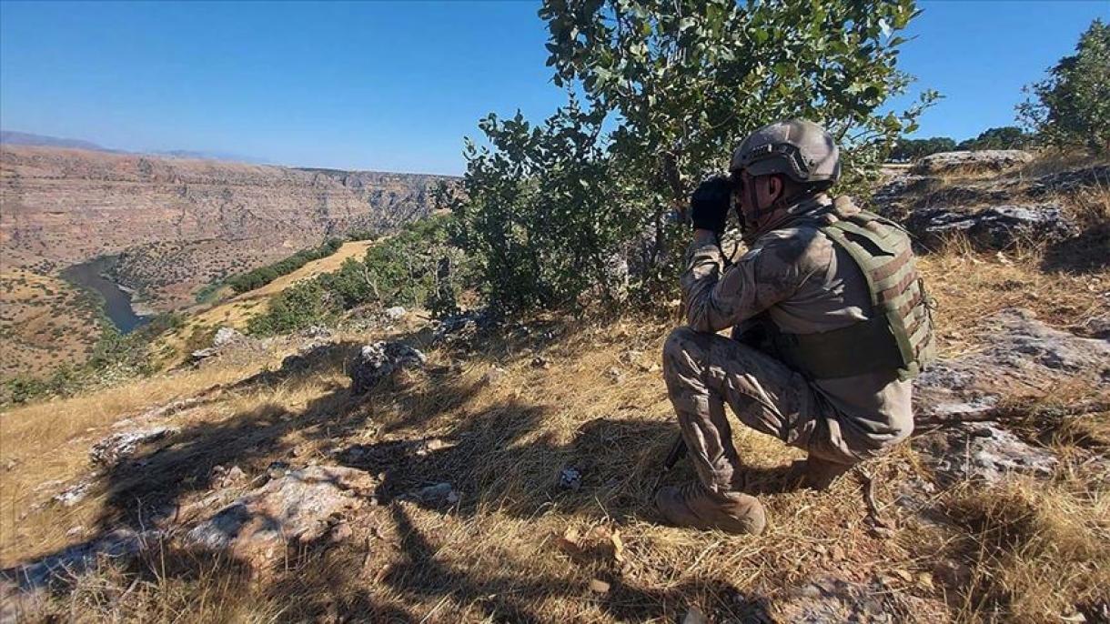 PKK/KJK-dan gaçan 2 terrorçy Howpsuzlyk güýçlerine boýun egdi
