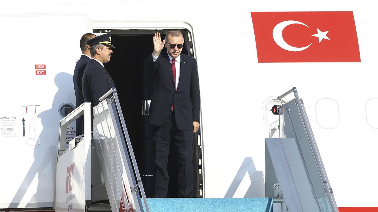 Президент Р. Т. Эрдоган Германияда