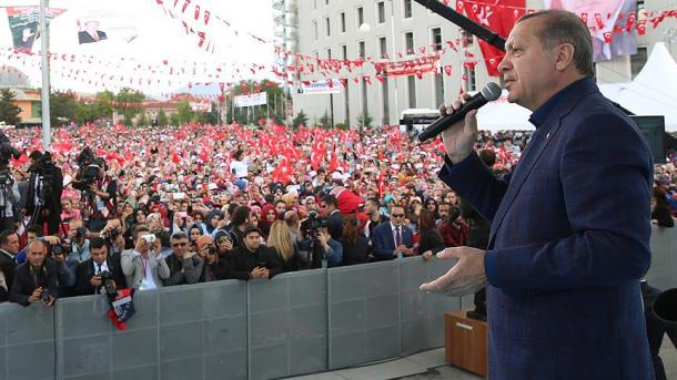 Preşedintele Recep Tayyip Erdoğan a plecat astăzi la Malatya