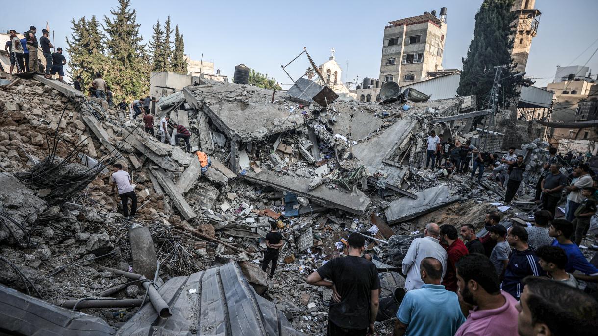 Ataques contra Gaza: Israel bombardeia Mesquita e Igreja Ortodoxa Grega em Gaza