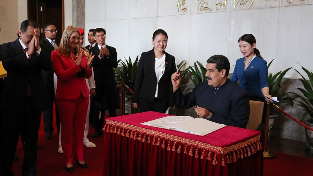 Nicolás Maduro califica como un éxito su visita a China