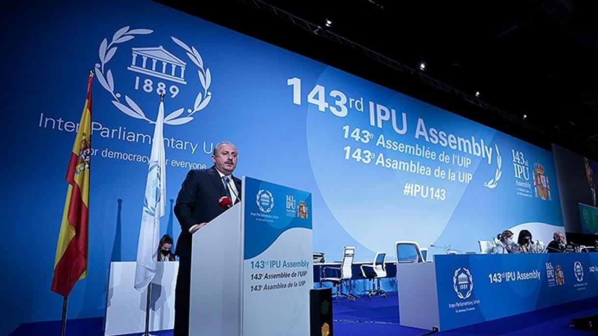 Претседателот на Собранието Шентоп на Интерпарламентарната унија во Мадрид: Турција не е складиште на Европа за мигранти