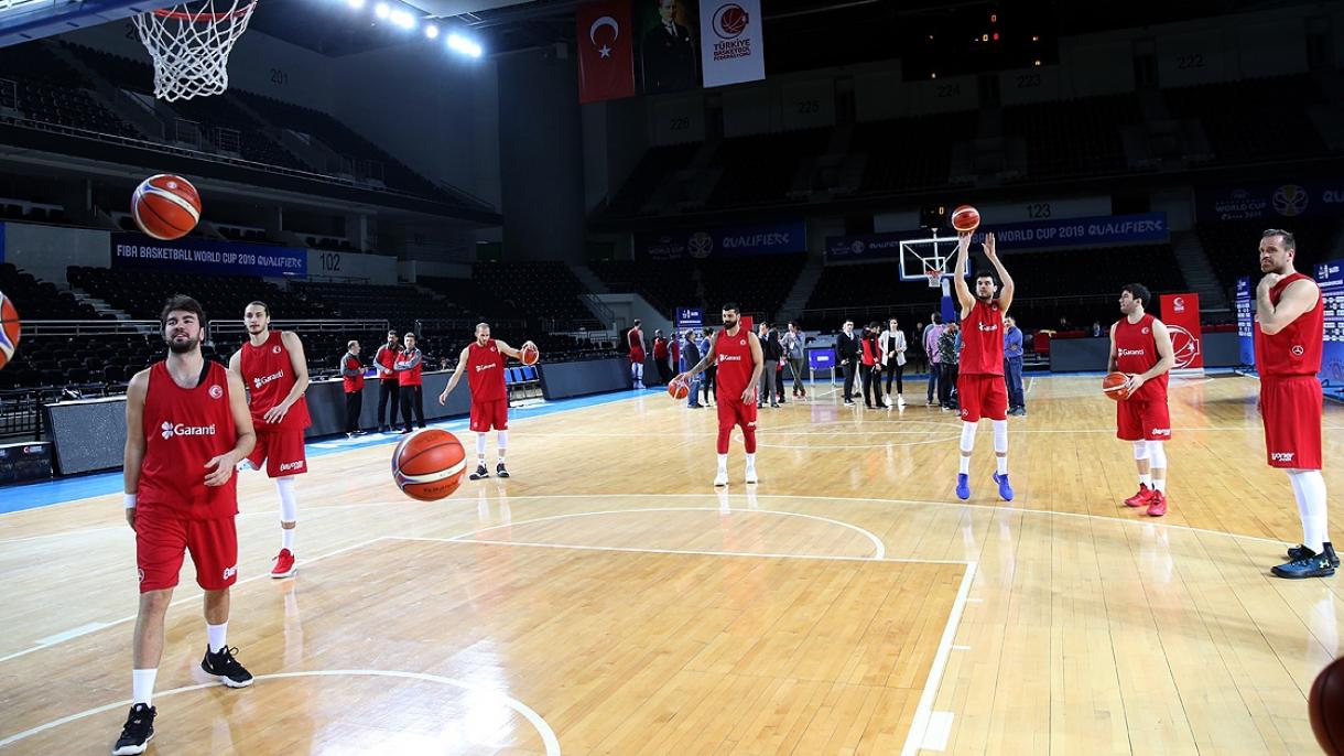 Basquete FIBA 2019 : a seleção da Turquia vai jogar contra a Espanha