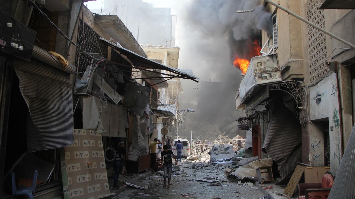 Régimen sirio y aviones de caza rusos atacan a civiles en vísperas de Eid al-Adha en Siria