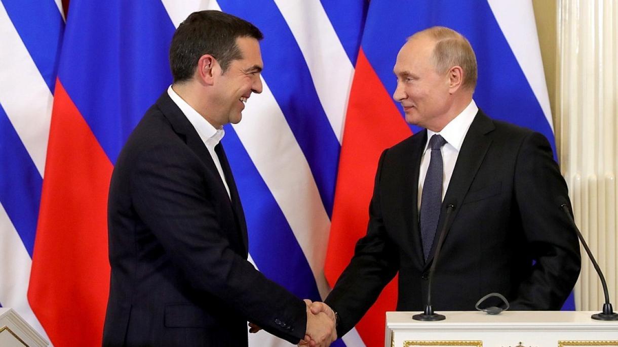 Putin: "A Grécia pode ser incluída em projetos que transladam o gás russo para a Europa"