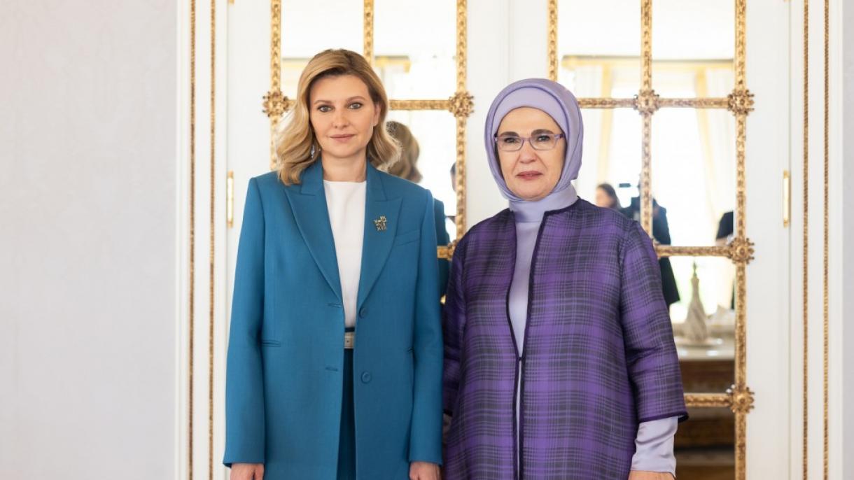 Zelenskiyning turmush o'rtog'i Yelena Zelenskaya Turkiyaga tashrif buyurdi