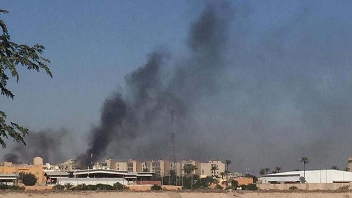 حملات موشکی به منطقه سبز بغداد