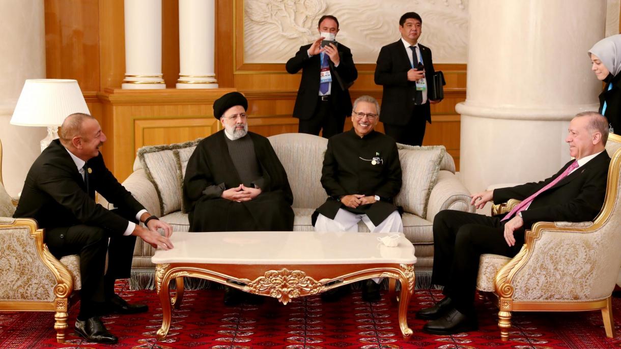 دیدار اردوغان با روسای جمهور تاجیکستان و پاکستان