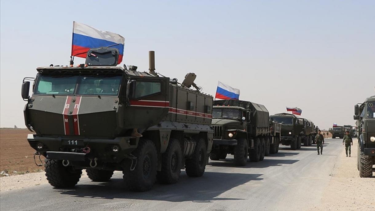 ارسال محموله‌ نظامی به پایگاه تل تمر در شرق فرات توسط روسیه