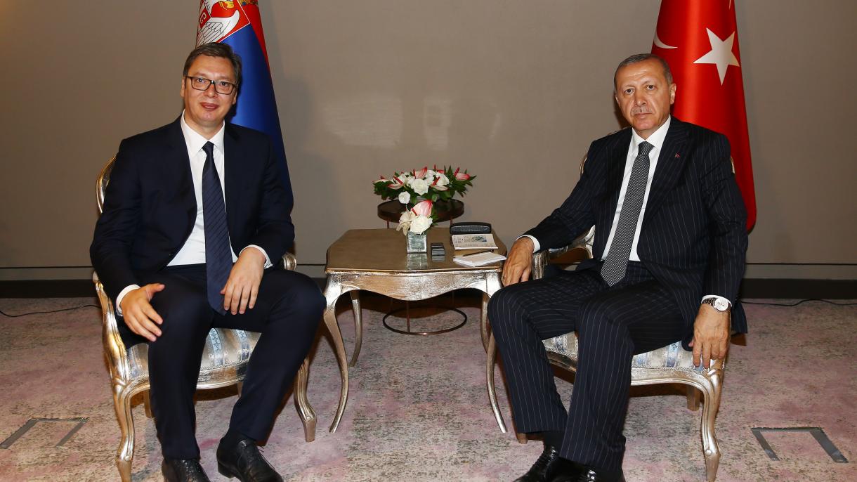 Erdogan conversou por telefone com seu homólogo sérvio, Vucic