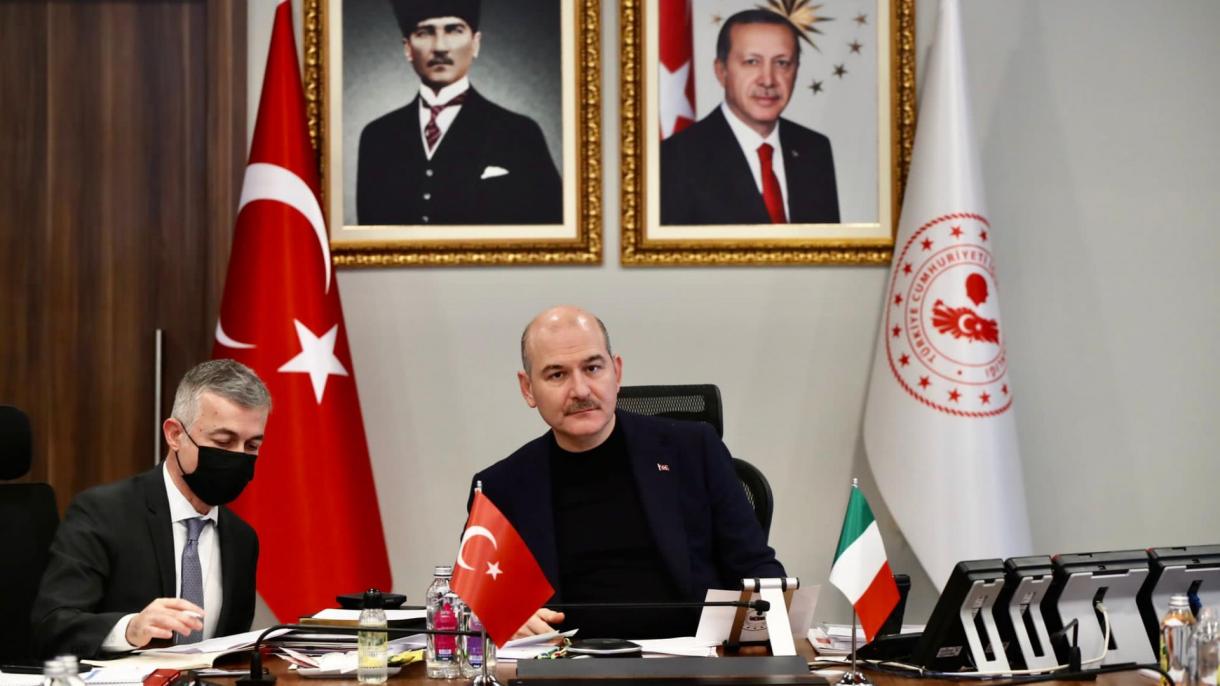 Süleyman Soylu vә Lusiano Lamorqese arasında telefon danışığı olub