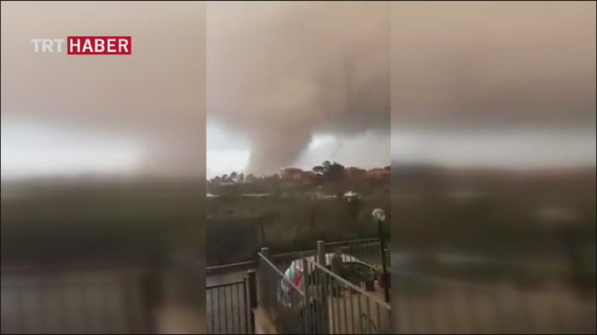 Snažna oluja i tornado pogodili Italiju (VIDEO)
