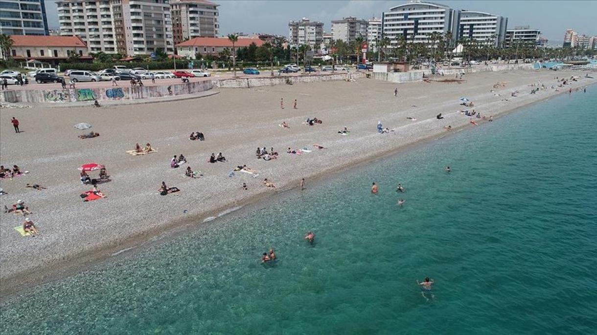 Um novo recorde em relação ao número diário de turistas que visitam Antalya